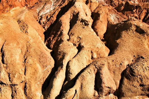 Mazarron Murcia Spanya Terk Edilmiş Eski Bir Taş Ocağında Tortu — Stok fotoğraf