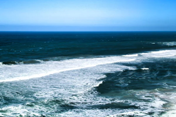 Όμορφη Γενναία Θάλασσα Της Ακτής Των Αζένχας Κάνει Μαρ Στην — Φωτογραφία Αρχείου