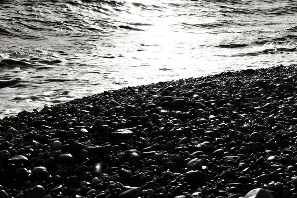 Texturas Rocosas Olas Costa Cartagena Murcia España — Foto de Stock