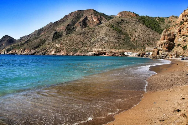 Matin Sur Plage Cartagena Murcie Espagne — Photo