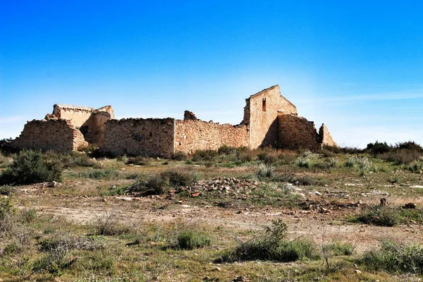 Verlaten Huis Het Platteland Alicante — Stockfoto