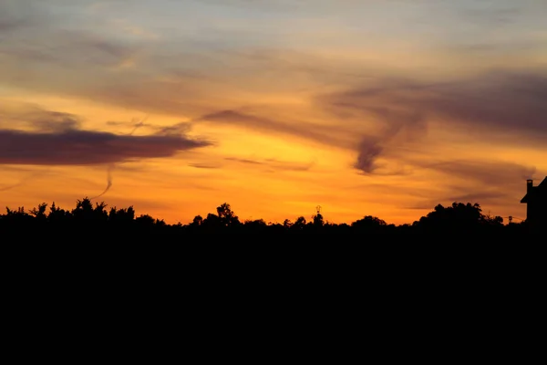 Clouds Lovely Sky Sunset Alicante Winter — Stock Photo, Image