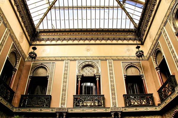 Belo Estilo Mouro Interior Casa Alentejo Lisboa — Fotografia de Stock