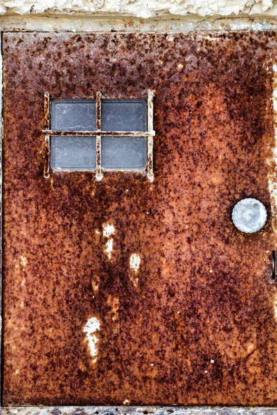 Colorful Texture Old Paint Rusty Metal Light Box — Stock Photo, Image