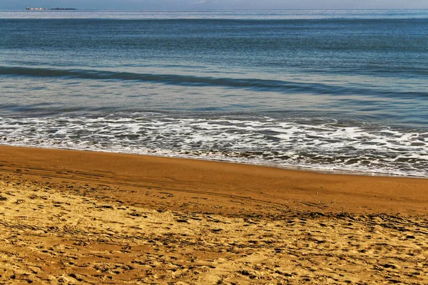 Пляж Утром Южной Испании Аликанте — стоковое фото