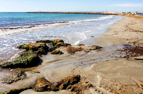 Plage Matin Dans Sud Espagne Alicante — Photo