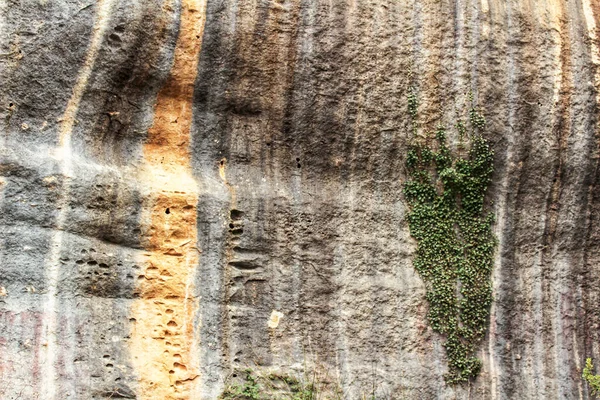 Pared Montaña Con Rayas Colores Sierra Alcaraz Comunidad Castilla Mancha — Foto de Stock