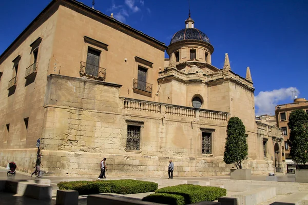 Elche Alicante Spanya Temmuz 2021 Güneşli Bir Yaz Gününde Santa — Stok fotoğraf