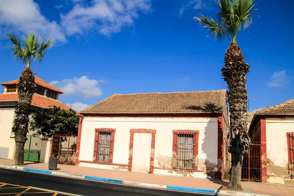 Pequenas Casas Aldeia Los Alcazares Comunidade Murcia Espanha — Fotografia de Stock