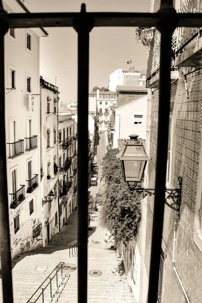 Lisboa Portugal Mayo 2018 Antiguas Casas Coloridas Calles Lisboa Portugal —  Fotos de Stock