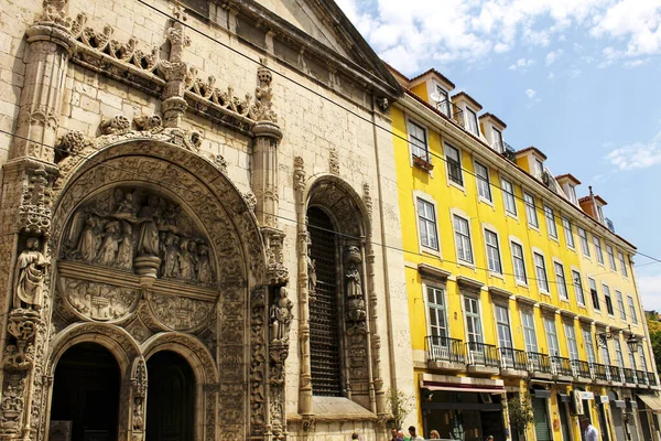 Lisboa Portugal Maio 2018 Fachada Igreja Nossa Senhora Conceicao Junto — Fotografia de Stock