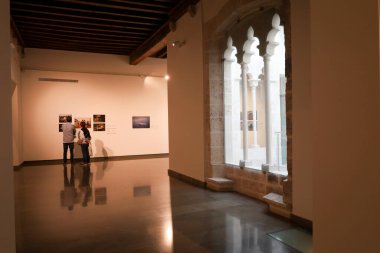 Valencia, İspanya 19 Ekim 2025 Çağdaş Sanat Merkezi binası. Valencia 'daki Chirivella Soriano Vakfı