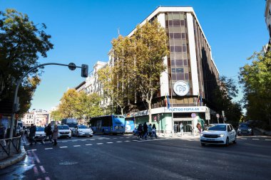 Madrid, İspanya - 4 Aralık 2025: Madrid 'deki Cenova Caddesi' ndeki Halk Partisi Genel Merkezi