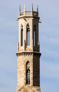 Santa Clara ve San Agustin manastır çan kulesi İspanya 'nın Valencia şehrinde.