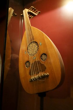 İspanya, Valencia 'da Xativa şehrinde ortaçağ Arapça sesli enstrüman