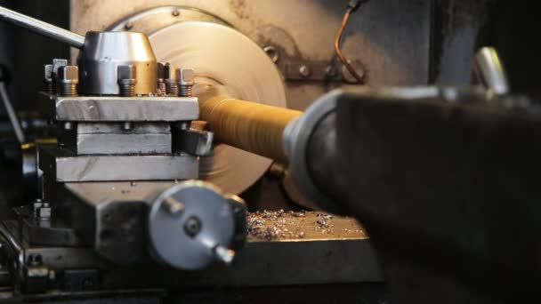 Metal milling machine — Stock Video