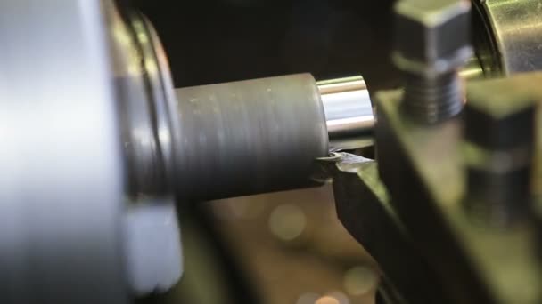 Metalen freesmachine — Stockvideo