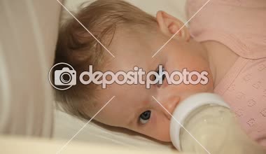 Biberon içme formu.