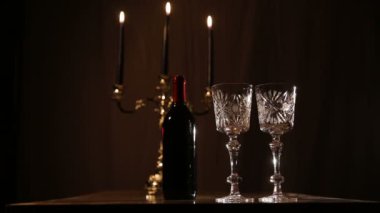 Şarapla Romantik Akşam.