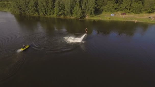 Fly board rider. — Wideo stockowe