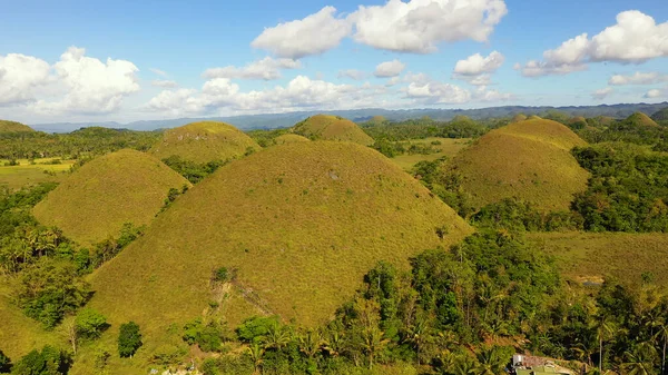 Colinas de Chocolate.Bohol Filipinas. — Foto de Stock