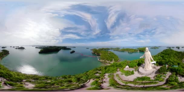 Parque Nacional das Cem Ilhas, Pangasinan, Filipinas — Vídeo de Stock