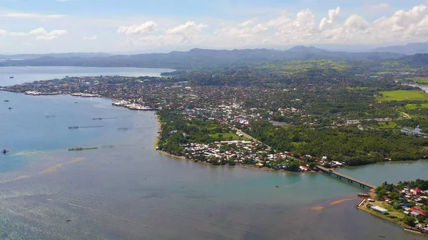 Surigao City. Surigao del Norte, Mindanao, Filippinerna. — Stockfoto