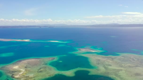 Britania Group of Islands. Surigao Del Sur, Mindanao, Filipíny. — Stock video