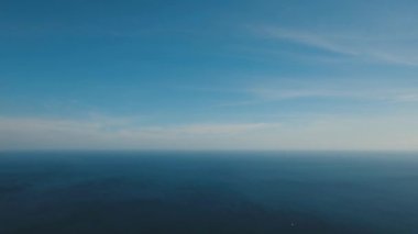 Su yüzeyi hava görüntüsü. Bali..