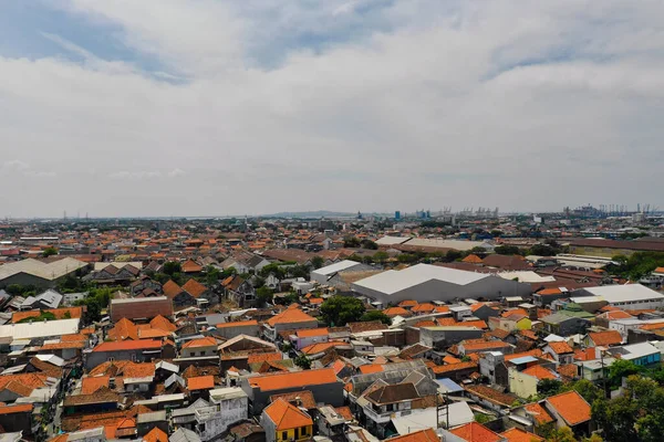 Surabaya huvudstad östra Java, indonesien — Stockfoto