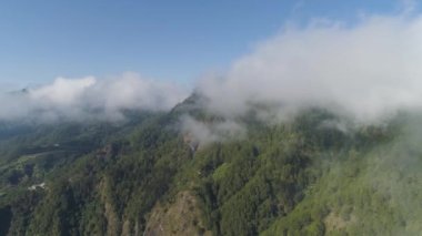 Filipinler 'deki Dağ Bölgesi.