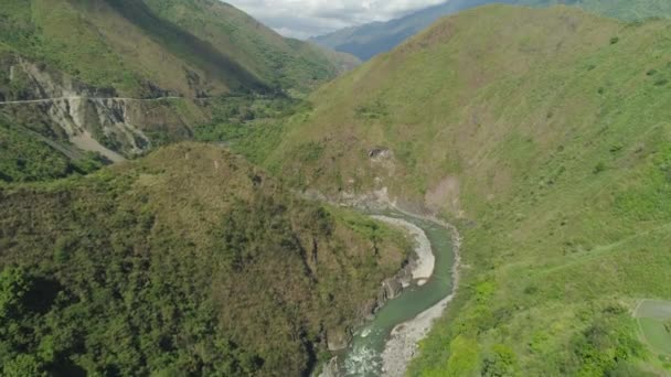 Provincia di montagna nelle Filippine. — Video Stock