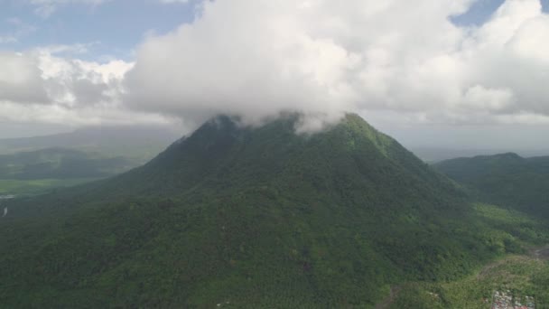 フィリピンの山の風景. — ストック動画