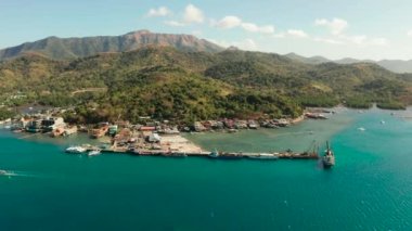 Busuanga, Filipinler, Koron 'daki deniz limanı
