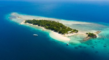 Küçük Liguid Adası, Filipinler, Mindanao.
