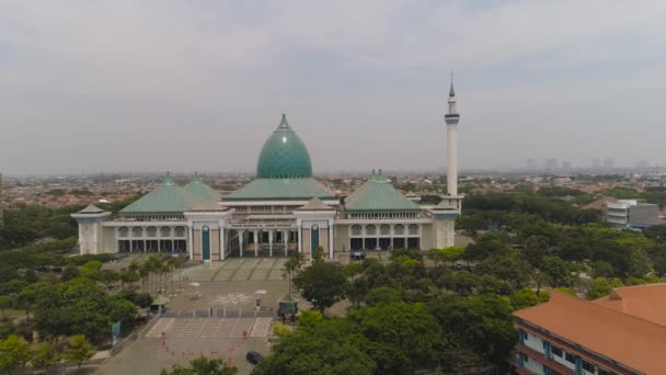 Meczet Al Akbar w Surabaya Indonezja. — Wideo stockowe