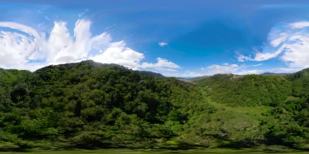 Hermoso paisaje de montaña VR 360. — Vídeos de Stock