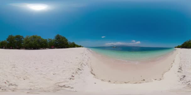 Nagy Santa Cruz-sziget. Fülöp-szigetek, Zamboanga. 360VR videó. — Stock videók