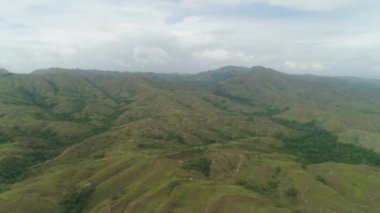 Filipinler 'deki Dağ Bölgesi.