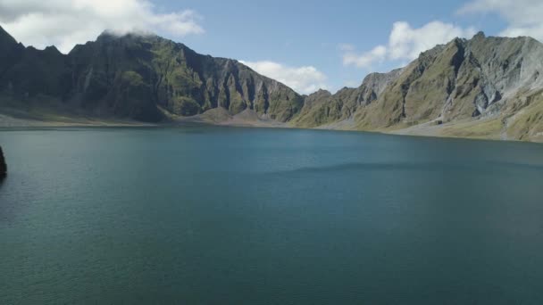 Crater Lake Pinatubo, Filippine, Luzon. — Video Stock