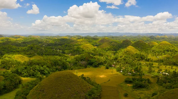 Colinas de Chocolate.Bohol Filipinas. — Foto de Stock