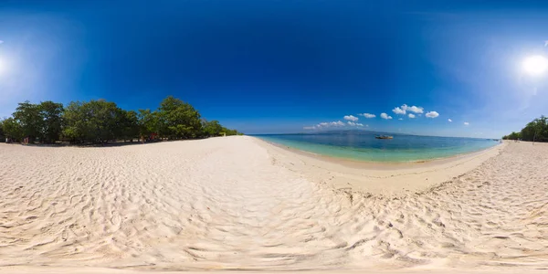 Gran isla de Santa Cruz. Filipinas, Zamboanga. Vídeo 360VR. — Foto de Stock