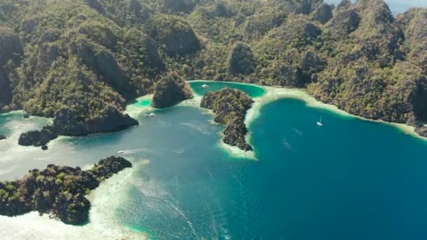 Tropical île de Busuanga, Palawan, Philippines. — Video