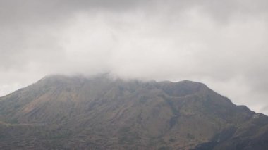 Batur volkanı, Bali, Endonezya.
