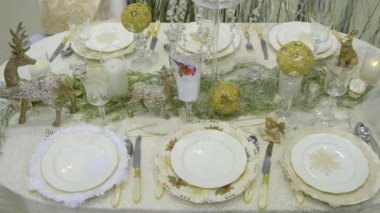 Güzel Noel sofrası.