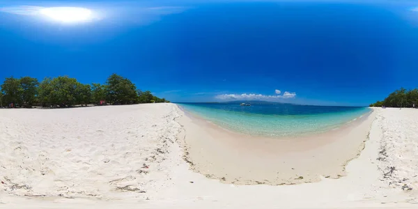 Gran isla de Santa Cruz. Filipinas, Zamboanga. Vídeo 360VR. — Foto de Stock