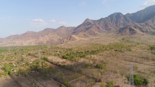 Terras agrícolas na indonésia — Vídeo de Stock