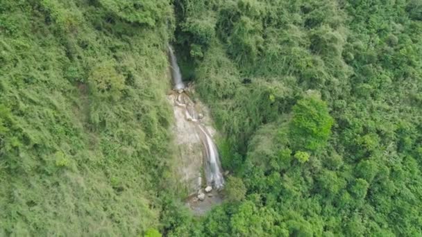 Cascada en las montañas. — Vídeos de Stock