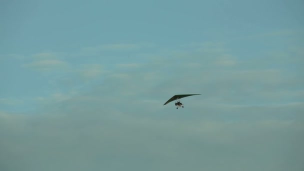 Güç hang glider — Stok video