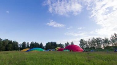 Sıcak hava balon şişirme